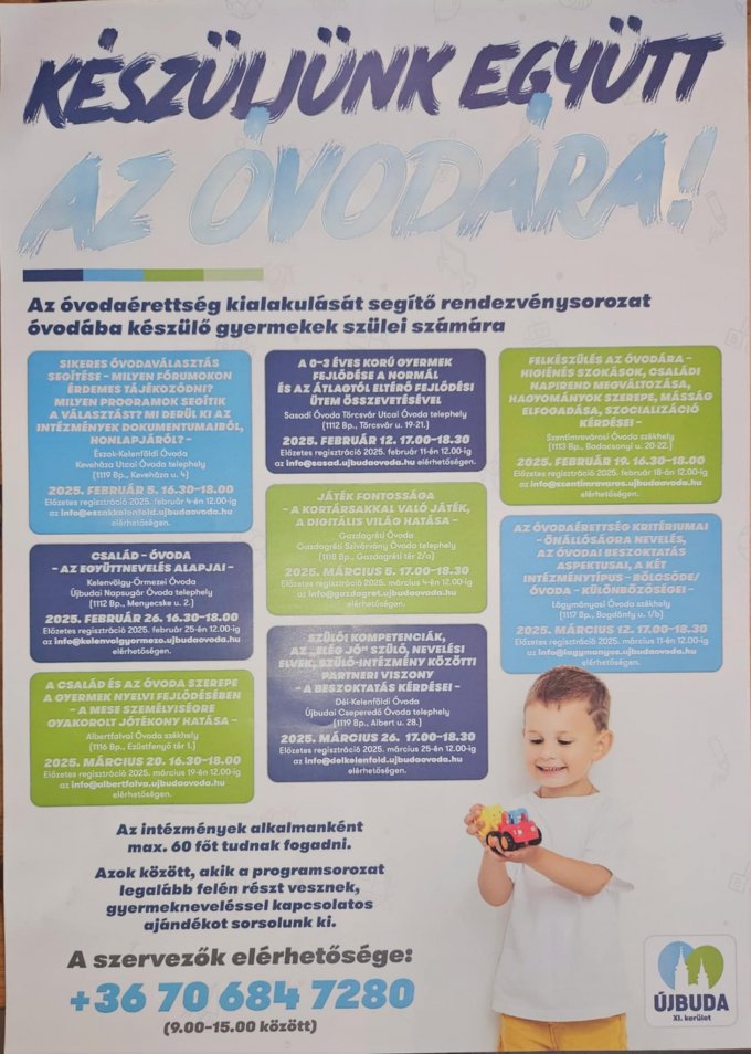 Készljünk együtt az óvodára